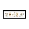 Picture of Safari Animals _GroupedProduct_Panel_Landscape_Mini_ _GroupedProduct_Panel_Landscape_Framed_Matted_
