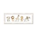 Picture of Safari Animals _GroupedProduct_Panel_Landscape_Mini_ _GroupedProduct_Panel_Landscape_Framed_Matted_