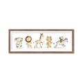 Picture of Safari Animals _GroupedProduct_Panel_Landscape_Mini_ _GroupedProduct_Panel_Landscape_Framed_Matted_
