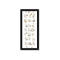 Picture of Woodland animals Alphabet _GroupedProduct_Panel_Portrait_Mini_ _GroupedProduct_Panel_Portrait_Framed_Matted_
