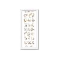 Picture of Woodland animals Alphabet _GroupedProduct_Panel_Portrait_Mini_ _GroupedProduct_Panel_Portrait_Framed_Matted_