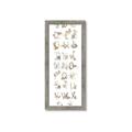 Picture of Woodland animals Alphabet _GroupedProduct_Panel_Portrait_Mini_ _GroupedProduct_Panel_Portrait_Framed_Matted_