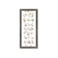 Picture of Woodland animals Alphabet _GroupedProduct_Panel_Portrait_Mini_ _GroupedProduct_Panel_Portrait_Framed_Matted_