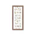 Picture of Woodland animals Alphabet _GroupedProduct_Panel_Portrait_Mini_ _GroupedProduct_Panel_Portrait_Framed_Matted_