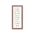 Picture of Woodland animals Alphabet _GroupedProduct_Panel_Portrait_Mini_ _GroupedProduct_Panel_Portrait_Framed_Matted_