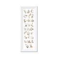 Picture of Woodland animals Alphabet _GroupedProduct_Panel_Portrait_Mini_ _GroupedProduct_Panel_Portrait_Framed_Matted_