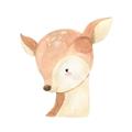 Picture of Deer Face _GroupedProduct_Square_Mini_ _GroupedProduct_Square_Unframed_Print_Only_
