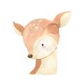 Picture of Deer Face _GroupedProduct_Square_Mini_ _GroupedProduct_Square_Unframed_Print_Only_