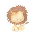 Picture of Lovely Lion _GroupedProduct_Square_Mini_ _GroupedProduct_Square_Unframed_Print_Only_