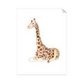 Picture of Cute Baby Giraffe _GroupedProduct_Rectangle_Portrait_Mini_ _GroupedProduct_Rectangle_Portrait_Unframed_Print_Only_