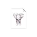 Picture of Cute Baby Elephant _GroupedProduct_Rectangle_Portrait_Mini_ _GroupedProduct_Rectangle_Portrait_Unframed_Print_Only_