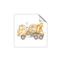 Picture of Concrete mixer truck _GroupedProduct_Square_Mini_ _GroupedProduct_Square_Unframed_Print_Only_