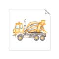 Picture of Concrete mixer truck _GroupedProduct_Square_Mini_ _GroupedProduct_Square_Unframed_Print_Only_
