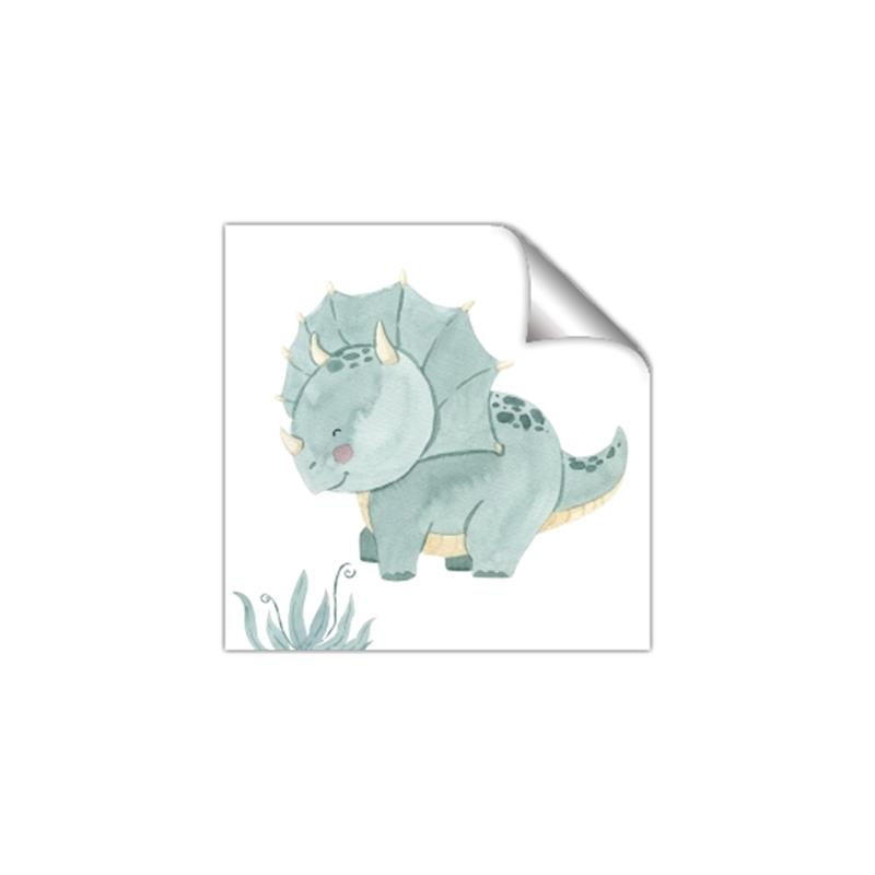 Picture of Cute Dinosaur II _GroupedProduct_Square_Mini_ _GroupedProduct_Square_Unframed_Print_Only_