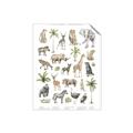 Picture of African wild animals I _GroupedProduct_Rectangle_Portrait_Mini_ _GroupedProduct_Rectangle_Portrait_Unframed_Print_Only_