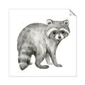 Picture of Forest Raccoon  _GroupedProduct_Square_Mini_ _GroupedProduct_Square_Unframed_Print_Only_
