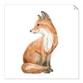 Picture of Forest Fox  _GroupedProduct_Square_Mini_ _GroupedProduct_Square_Unframed_Print_Only_