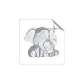 Picture of Mother and baby elephant _GroupedProduct_Square_Mini_ _GroupedProduct_Square_Unframed_Print_Only_