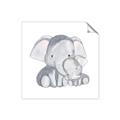 Picture of Mother and baby elephant _GroupedProduct_Square_Mini_ _GroupedProduct_Square_Unframed_Print_Only_