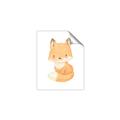 Picture of Woodland animals fox, _GroupedProduct_Rectangle_Portrait_Mini_ _GroupedProduct_Rectangle_Portrait_Unframed_Print_Only_