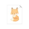 Picture of Woodland animals fox, _GroupedProduct_Rectangle_Portrait_Mini_ _GroupedProduct_Rectangle_Portrait_Unframed_Print_Only_
