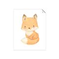 Picture of Woodland animals fox, _GroupedProduct_Rectangle_Portrait_Mini_ _GroupedProduct_Rectangle_Portrait_Unframed_Print_Only_