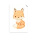 Picture of Woodland animals fox, _GroupedProduct_Rectangle_Portrait_Mini_ _GroupedProduct_Rectangle_Portrait_Unframed_Print_Only_