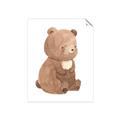 Picture of Woodland animals Bear _GroupedProduct_Rectangle_Portrait_Mini_ _GroupedProduct_Rectangle_Portrait_Unframed_Print_Only_