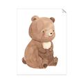 Picture of Woodland animals Bear _GroupedProduct_Rectangle_Portrait_Mini_ _GroupedProduct_Rectangle_Portrait_Unframed_Print_Only_