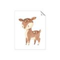 Picture of Woodland animals Deer _GroupedProduct_Rectangle_Portrait_Mini_ _GroupedProduct_Rectangle_Portrait_Unframed_Print_Only_