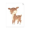 Picture of Woodland animals Deer _GroupedProduct_Rectangle_Portrait_Mini_ _GroupedProduct_Rectangle_Portrait_Unframed_Print_Only_