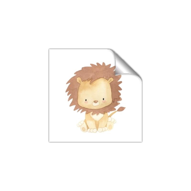Picture of Lovely Lion _GroupedProduct_Square_Mini_ _GroupedProduct_Square_Unframed_Print_Only_
