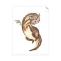 Picture of Adorable Flying Dragon I _GroupedProduct_Rectangle_Portrait_Mini_ _GroupedProduct_Rectangle_Portrait_Unframed_Print_Only_