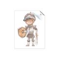 Picture of knight illustration for kids II _GroupedProduct_Rectangle_Portrait_Mini_ _GroupedProduct_Rectangle_Portrait_Unframed_Print_Only_