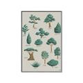 Picture of Trees Chart _GroupedProduct_Rectangle_Portrait_Mini_ _GroupedProduct_Rectangle_Portrait_Canvas_Framed_