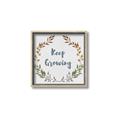 Picture of Keep Growing _GroupedProduct_Square_Mini_ _GroupedProduct_Square_Canvas_Framed_