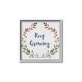 Picture of Keep Growing _GroupedProduct_Square_Mini_ _GroupedProduct_Square_Canvas_Framed_