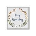 Picture of Keep Growing _GroupedProduct_Square_Mini_ _GroupedProduct_Square_Canvas_Framed_