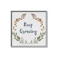 Picture of Keep Growing _GroupedProduct_Square_Mini_ _GroupedProduct_Square_Canvas_Framed_