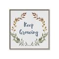 Picture of Keep Growing _GroupedProduct_Square_Mini_ _GroupedProduct_Square_Canvas_Framed_