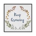 Picture of Keep Growing _GroupedProduct_Square_Mini_ _GroupedProduct_Square_Canvas_Framed_