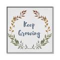 Picture of Keep Growing _GroupedProduct_Square_Mini_ _GroupedProduct_Square_Canvas_Framed_
