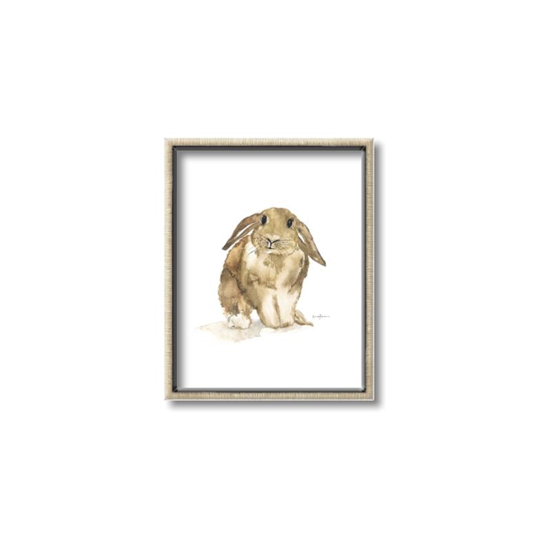 Picture of Shy Bunnies _GroupedProduct_Rectangle_Portrait_Mini_ _GroupedProduct_Rectangle_Portrait_Canvas_Framed_
