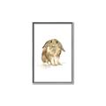 Picture of Shy Bunnies _GroupedProduct_Rectangle_Portrait_Mini_ _GroupedProduct_Rectangle_Portrait_Canvas_Framed_