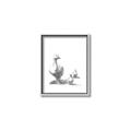 Picture of Duck and Chicks _GroupedProduct_Rectangle_Portrait_Mini_ _GroupedProduct_Rectangle_Portrait_Canvas_Framed_
