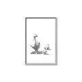 Picture of Duck and Chicks _GroupedProduct_Rectangle_Portrait_Mini_ _GroupedProduct_Rectangle_Portrait_Canvas_Framed_