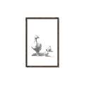 Picture of Duck and Chicks _GroupedProduct_Rectangle_Portrait_Mini_ _GroupedProduct_Rectangle_Portrait_Canvas_Framed_