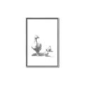 Picture of Duck and Chicks _GroupedProduct_Rectangle_Portrait_Mini_ _GroupedProduct_Rectangle_Portrait_Canvas_Framed_