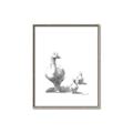 Picture of Duck and Chicks _GroupedProduct_Rectangle_Portrait_Mini_ _GroupedProduct_Rectangle_Portrait_Canvas_Framed_