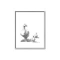 Picture of Duck and Chicks _GroupedProduct_Rectangle_Portrait_Mini_ _GroupedProduct_Rectangle_Portrait_Canvas_Framed_